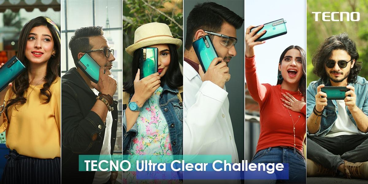 Tecno’s “Ultra-clear Challenge” with top-six KOL’s