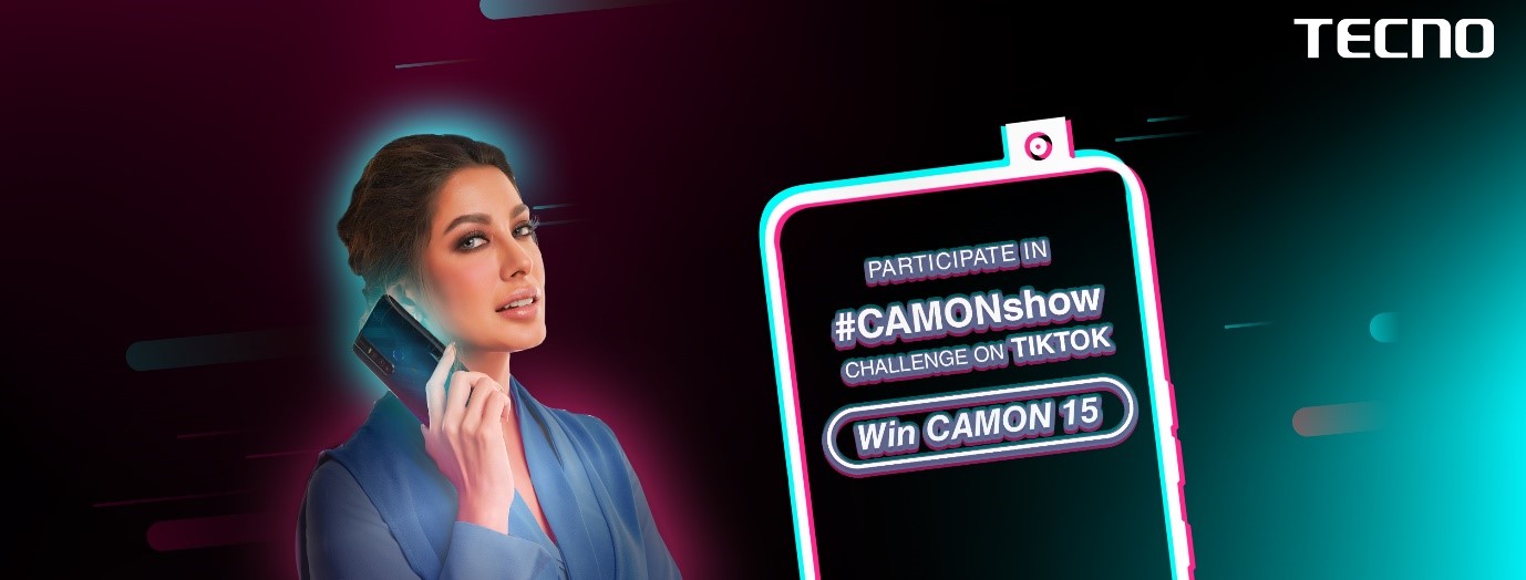 TECNO PARTNERS TIKTOK FOR #CAMONSHOW CHALLENGE