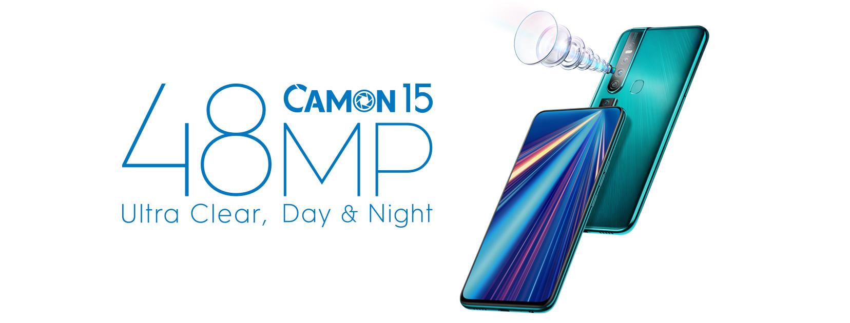 TECNO finally uncovers the name of its upcoming model – Camon 15