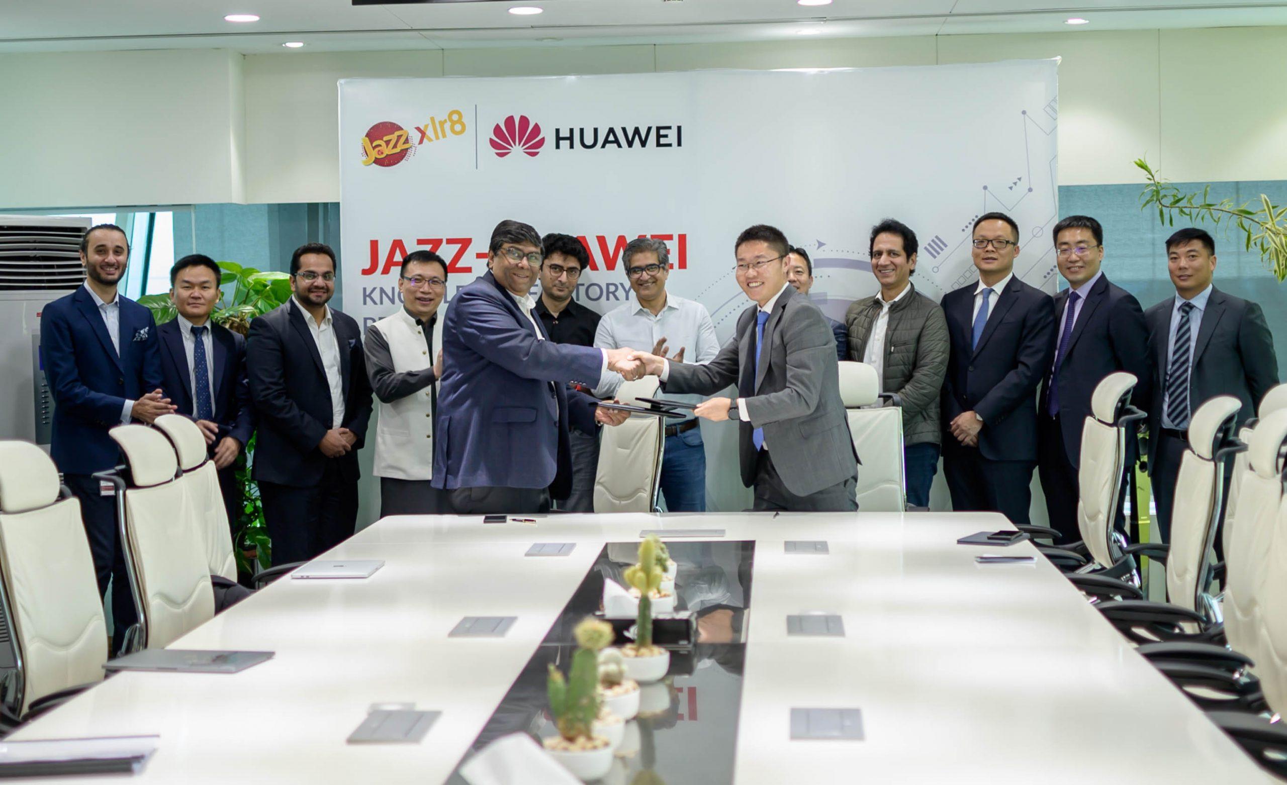 Huawei partners with Jazz to train individuals on digital technology