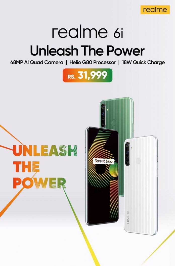 realme 6i launch PR