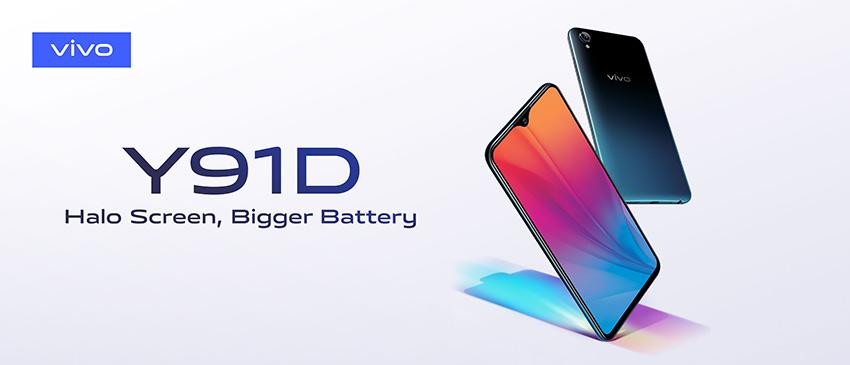 vivo Launches the Affordable Y91D with Halo Display & Bigger Battery