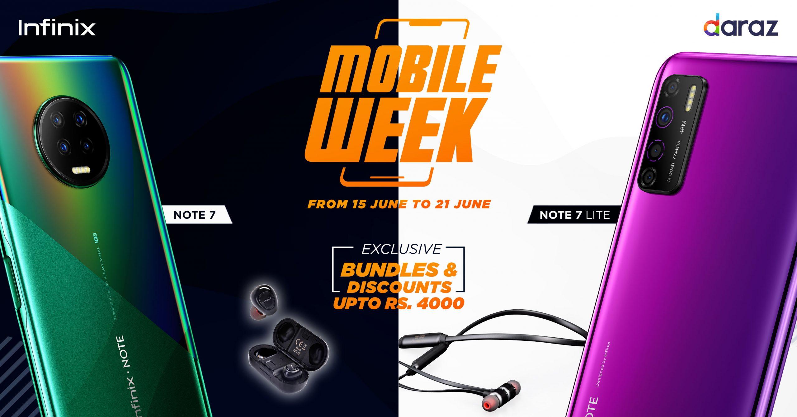 Infinix Partners up with Daraz to bring Exclusive Discount for Daraz Mobile Week
