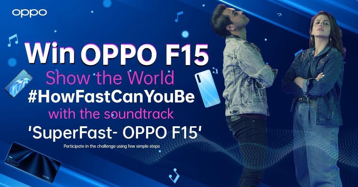 OPPO’s #HowFastCanBe hits 70M+ views as TikTokers join the Bandwagon to win OPPO F15