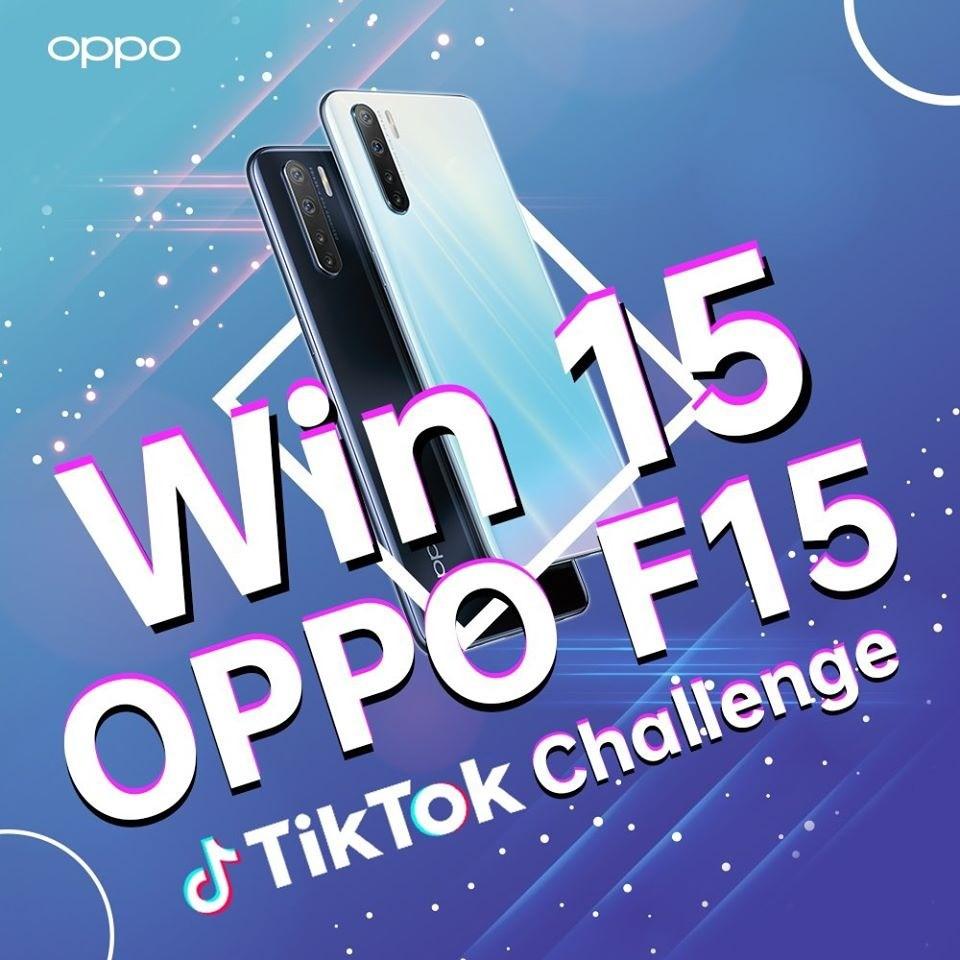 Groove on #HowFastYouCanBe OPPO F15 beats on Tiktok and Win OPPOF15