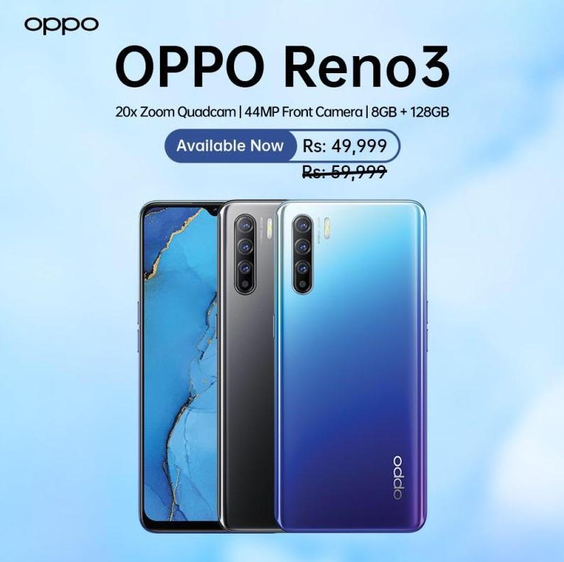 OPPO announces a new exciting price for OPPO Reno3 to double Eid celebrations