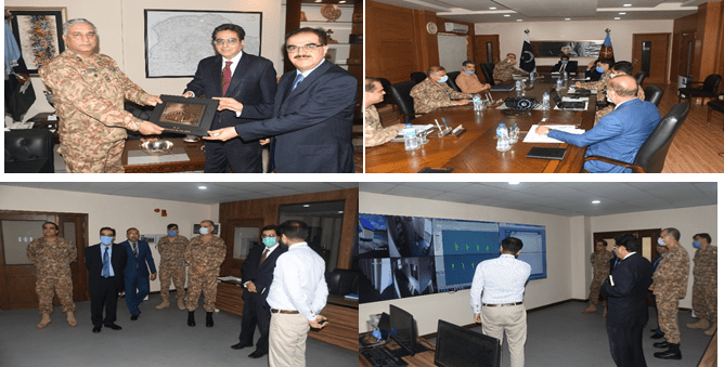 Additional Secretary and Senior Joint Secretary MOIT&T visited HQ Special Communications Organization (SCO)