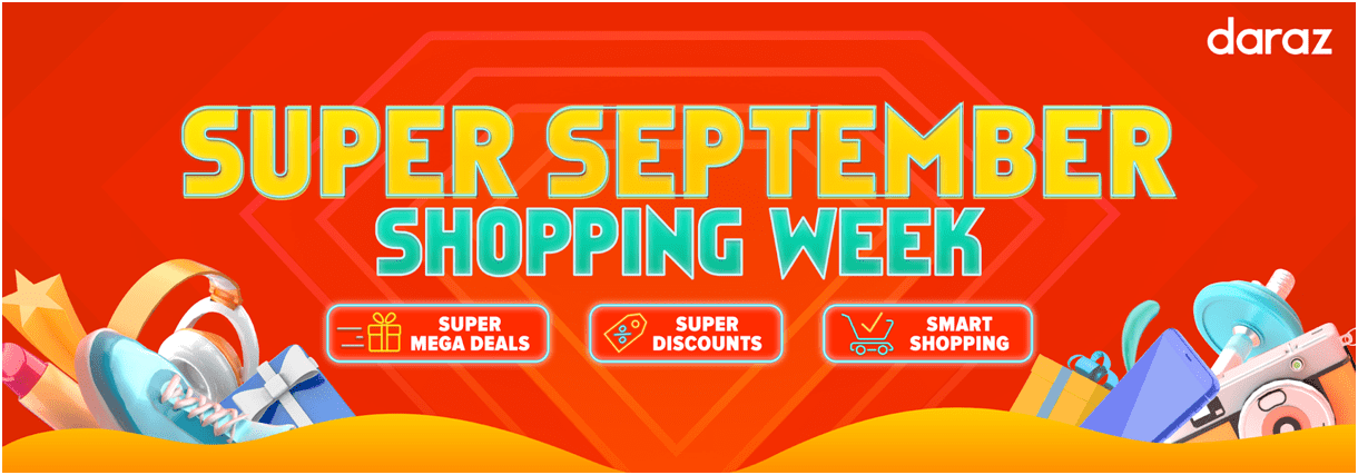 Daraz launches Super September Shopping Week to offer customers mega deals and discounts