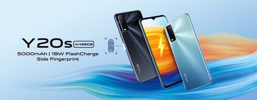 vivo Y20s Now Available in Pakistan, offers a Massive 5000mAh Battery with 18W FlashCharge