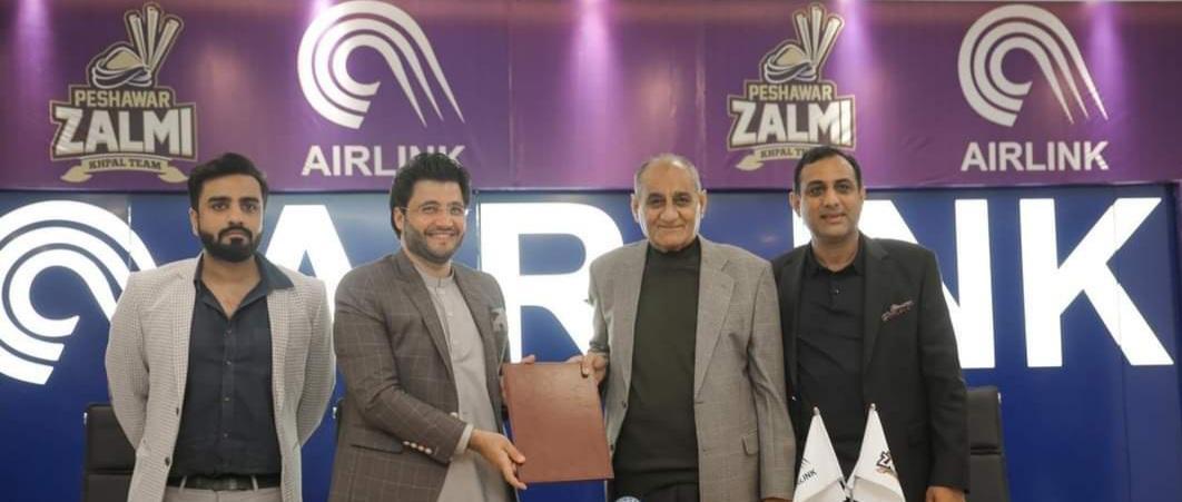 Airlink Communications announces  partnership with Peshawer Zalmi for PSL 6