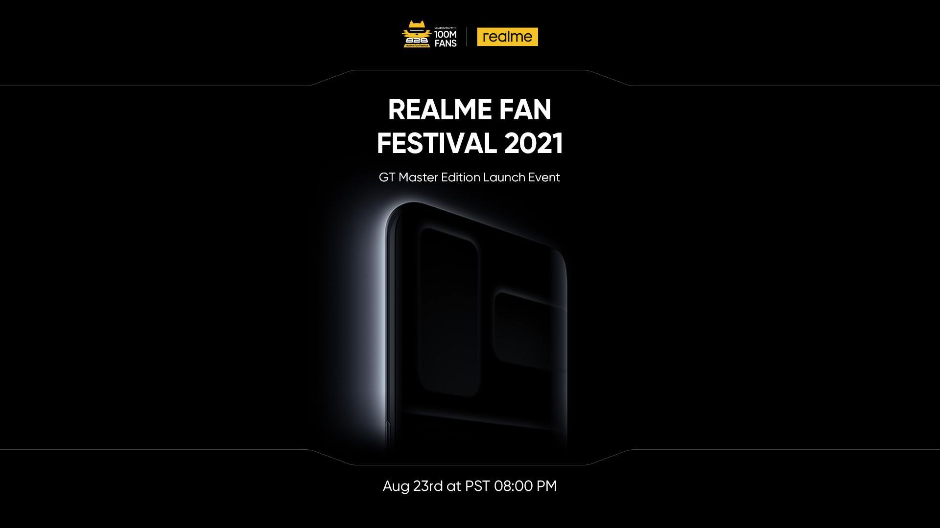 realme to Launch 100 Million Sales Milestone Product GT Master Edition Series and Other Product Lines on August 23
