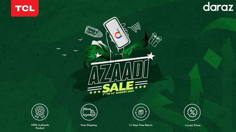 Huge Discounts are on your way this Independence Day on TCL and Daraz