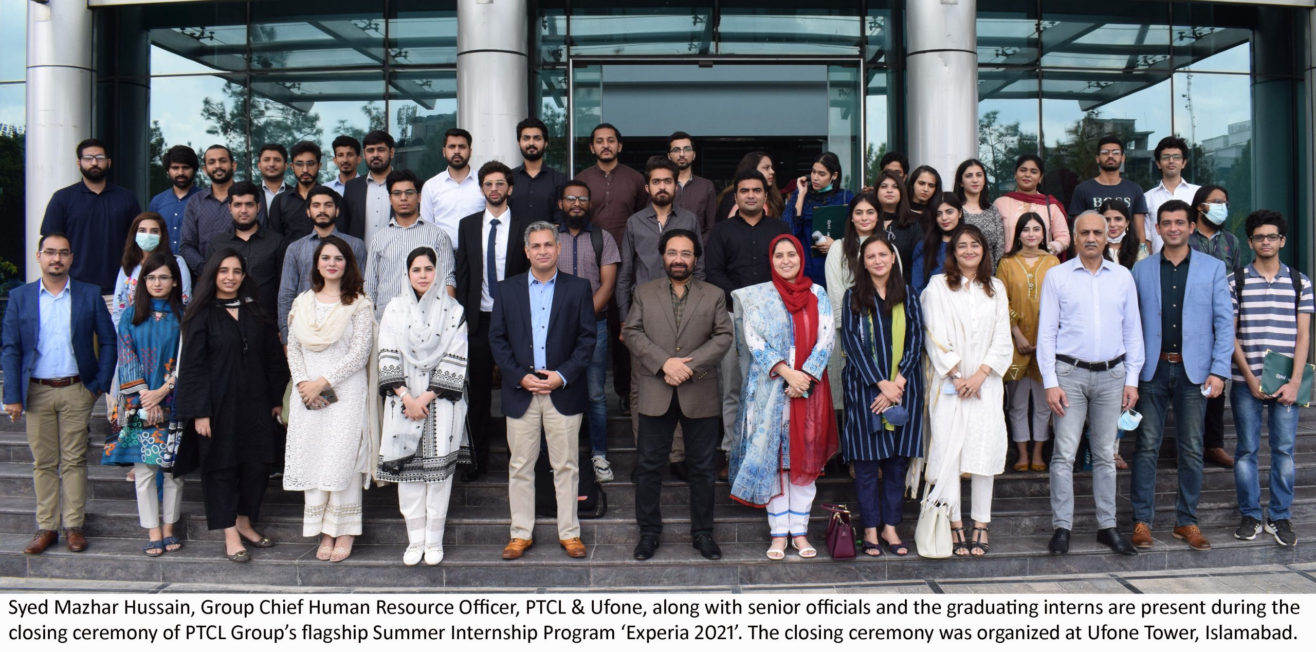 PTCL Group concludes its flagship Summer Internship Program, ‘Experia 2021’