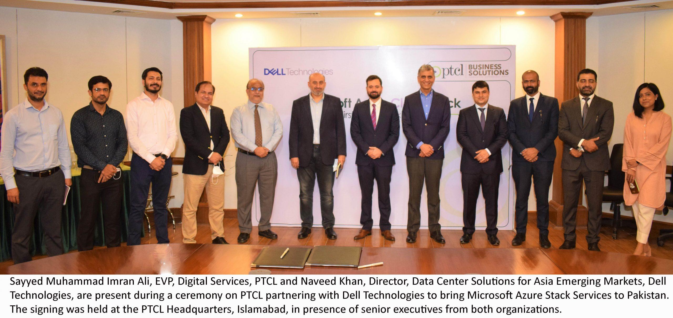 PTCL partners with Dell Technologies to bring Microsoft Azure Stack Services to Pakistan