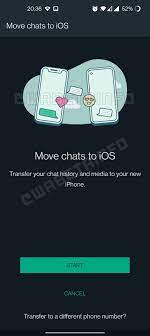 Moving WhatsApp chats to iOS from Android will soon be possible