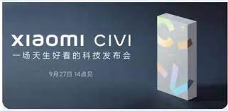 Xiaomi Civi to launch on September 27 could have been CC11 with a brand new name