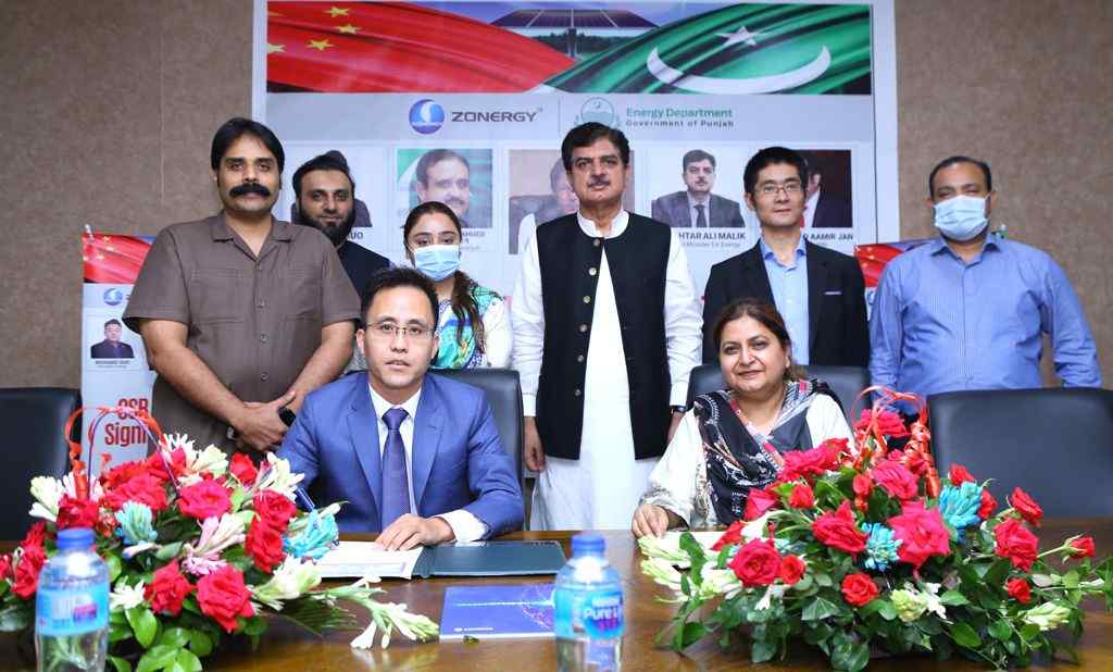Zonergy, along with the Punjab Government signed the CSR Program agreement to improve the local Community
