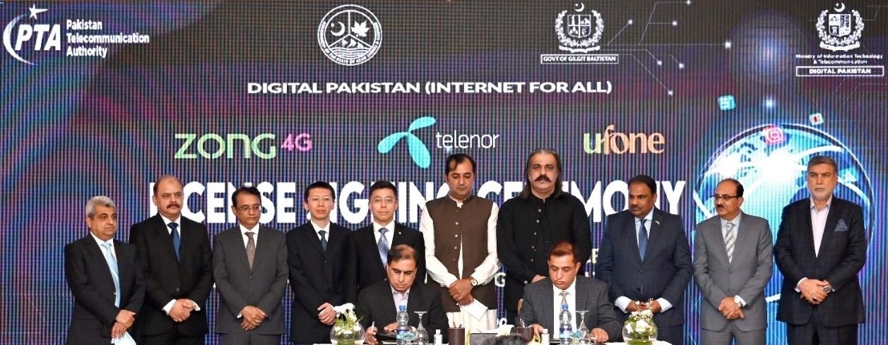 Licenses for Next Generation Mobile Services in AJ&K and GB Awarded