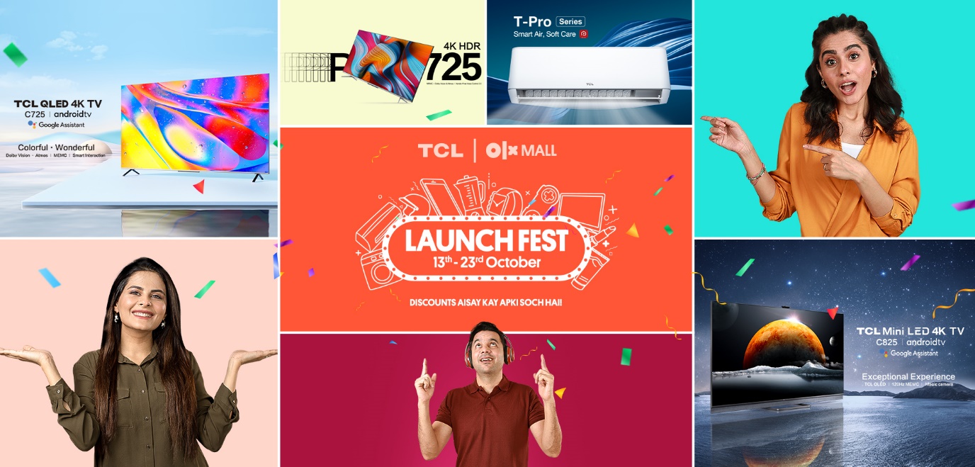TCL Pakistan launches its Official Store on Olx Mall