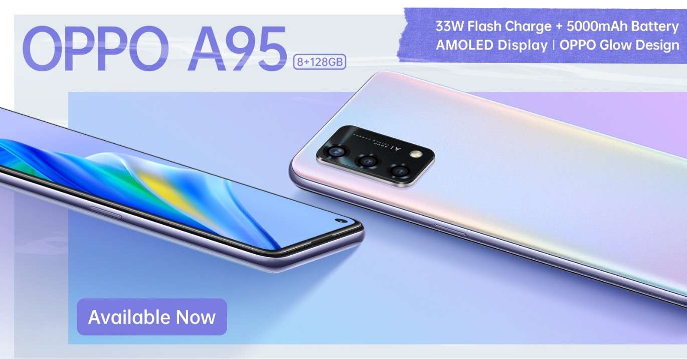 OPPO Launches its all new A95 Smartphone with a Remarkable Design