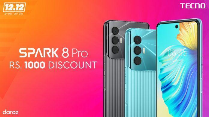 TECNO collaborates with Daraz 12.12 sale to Launch the all-new Spark 8 Pro