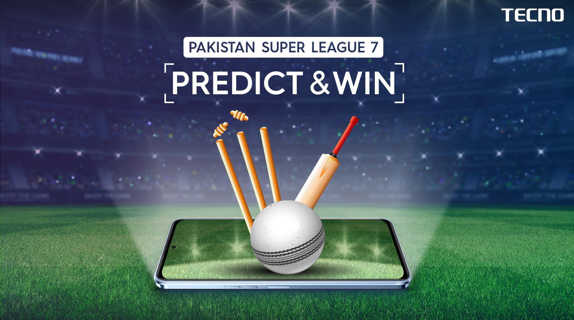 PSL 7 Matches Begin in Lahore; Predict & Win FREE Tickets with TECNO