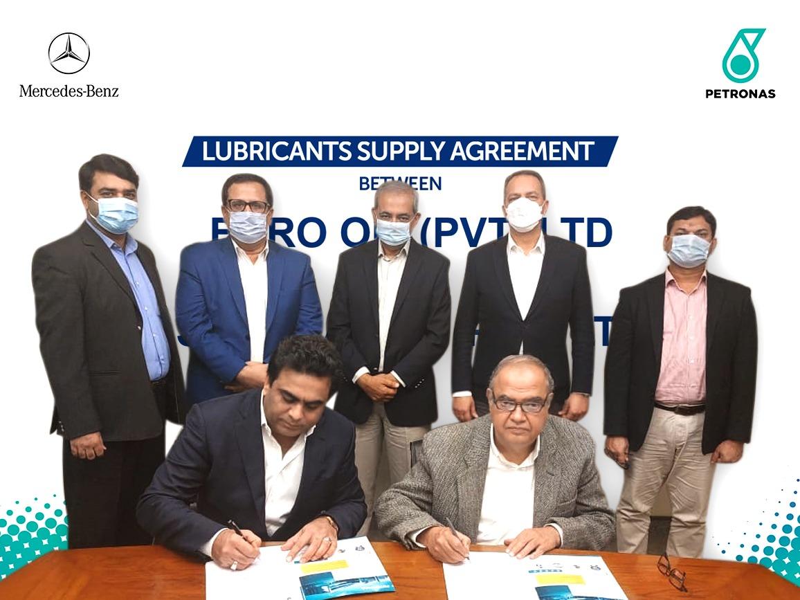 Euro Oil Pvt. Ltd. Collaborate for the supply of PETRONAS Lubricants to Mercedes Benz Service Centres across Pakistan