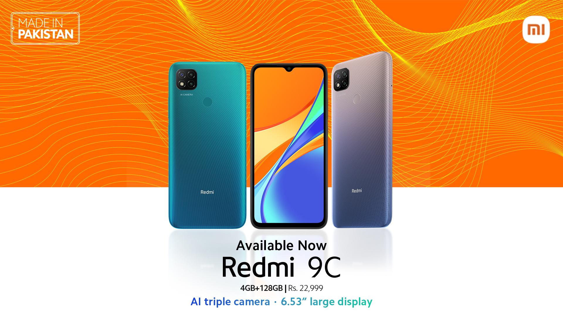 Redmi 9C – First in the legacy of Made in Pakistan