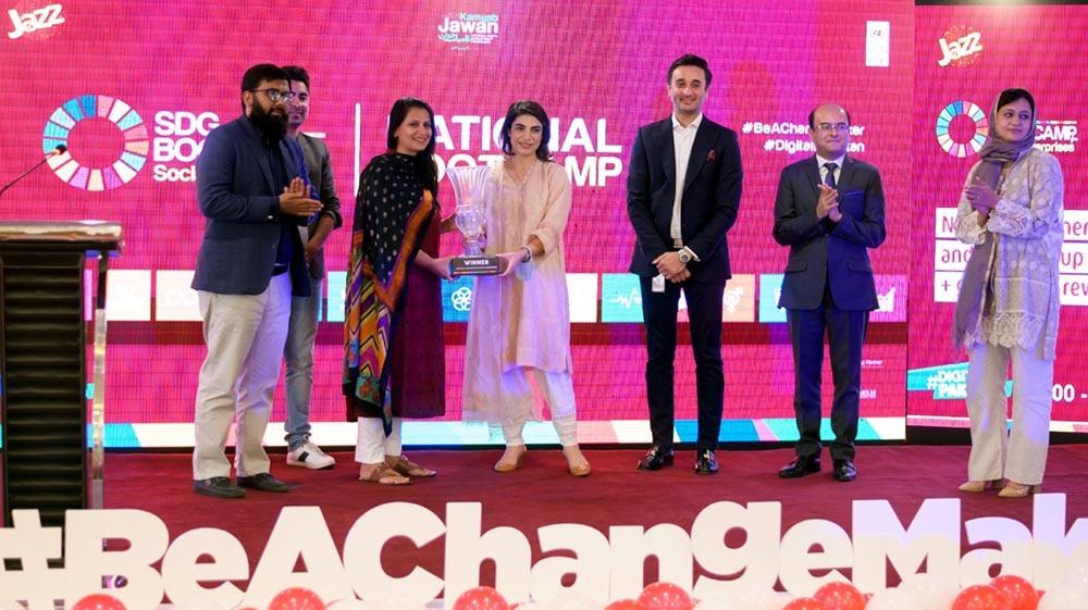 National UNDP-Jazz SDG Bootcamp concludes; Bechlo.pk bags top prize