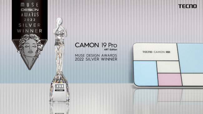tecno-wins-muse-design-award2022-for-camon-19-pro