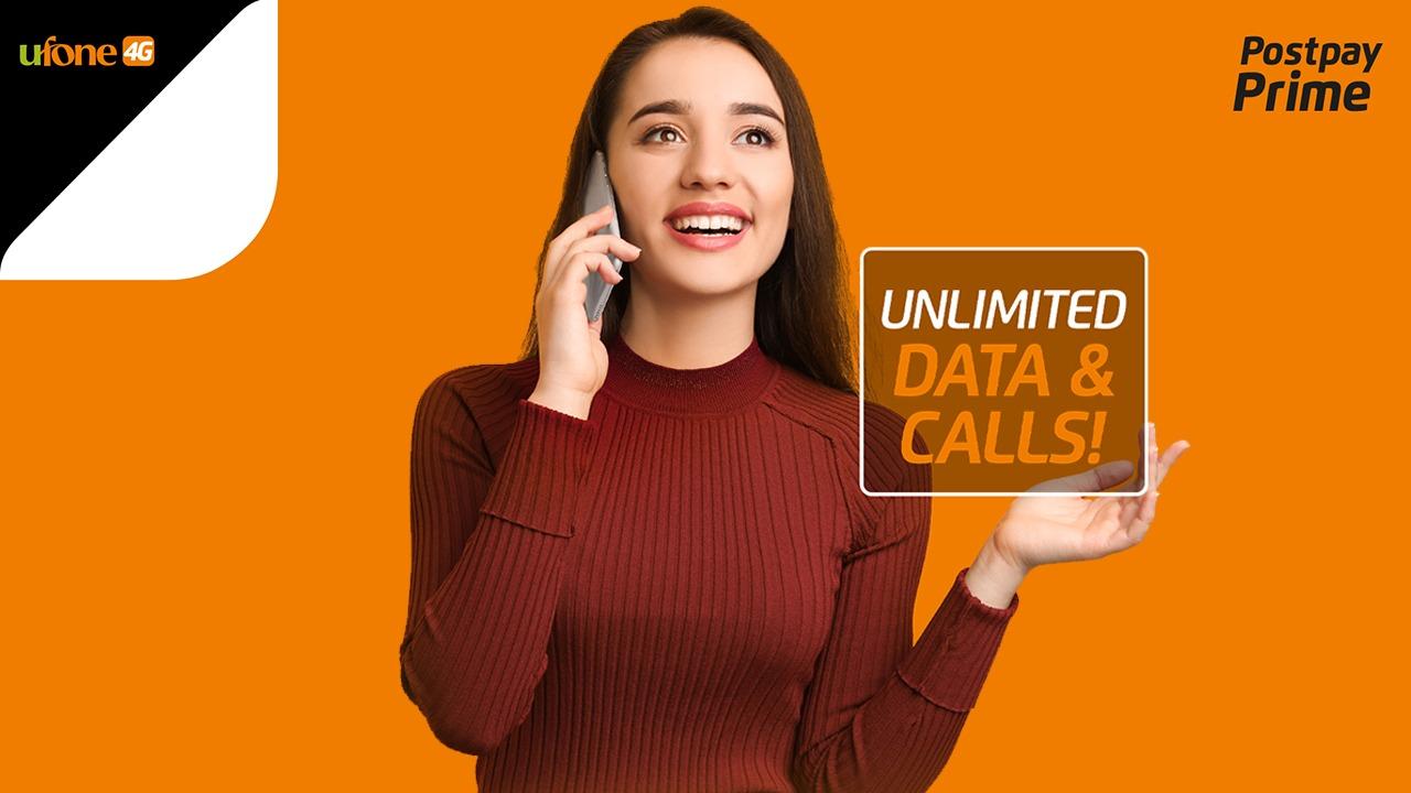 Ufone 4G gives Unlimited Calls & Data with new Post Pay Prime