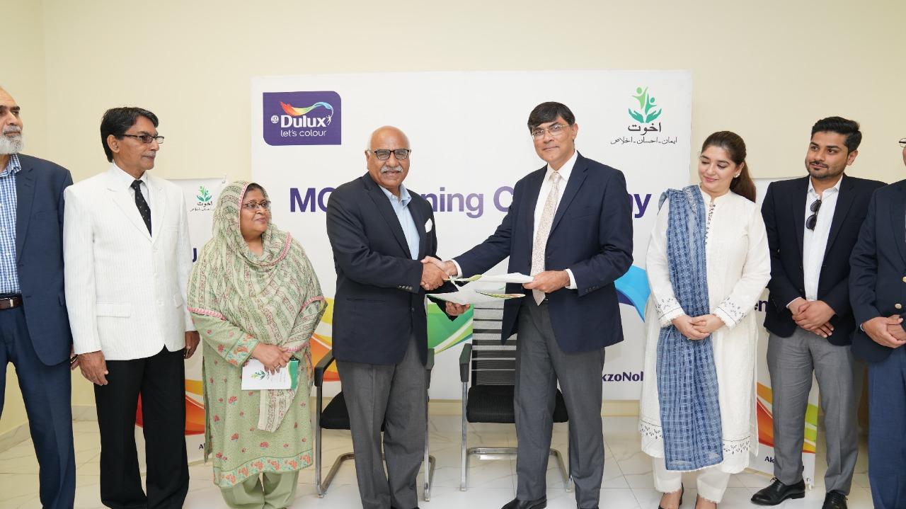 AkzoNobel Pakistan collaborates with Akhuwat to add colour into underprivileged children’s lives
