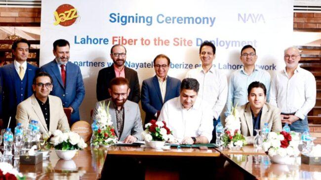 jazz-signs-agreement-to-fiberize-its-network-across-lahore