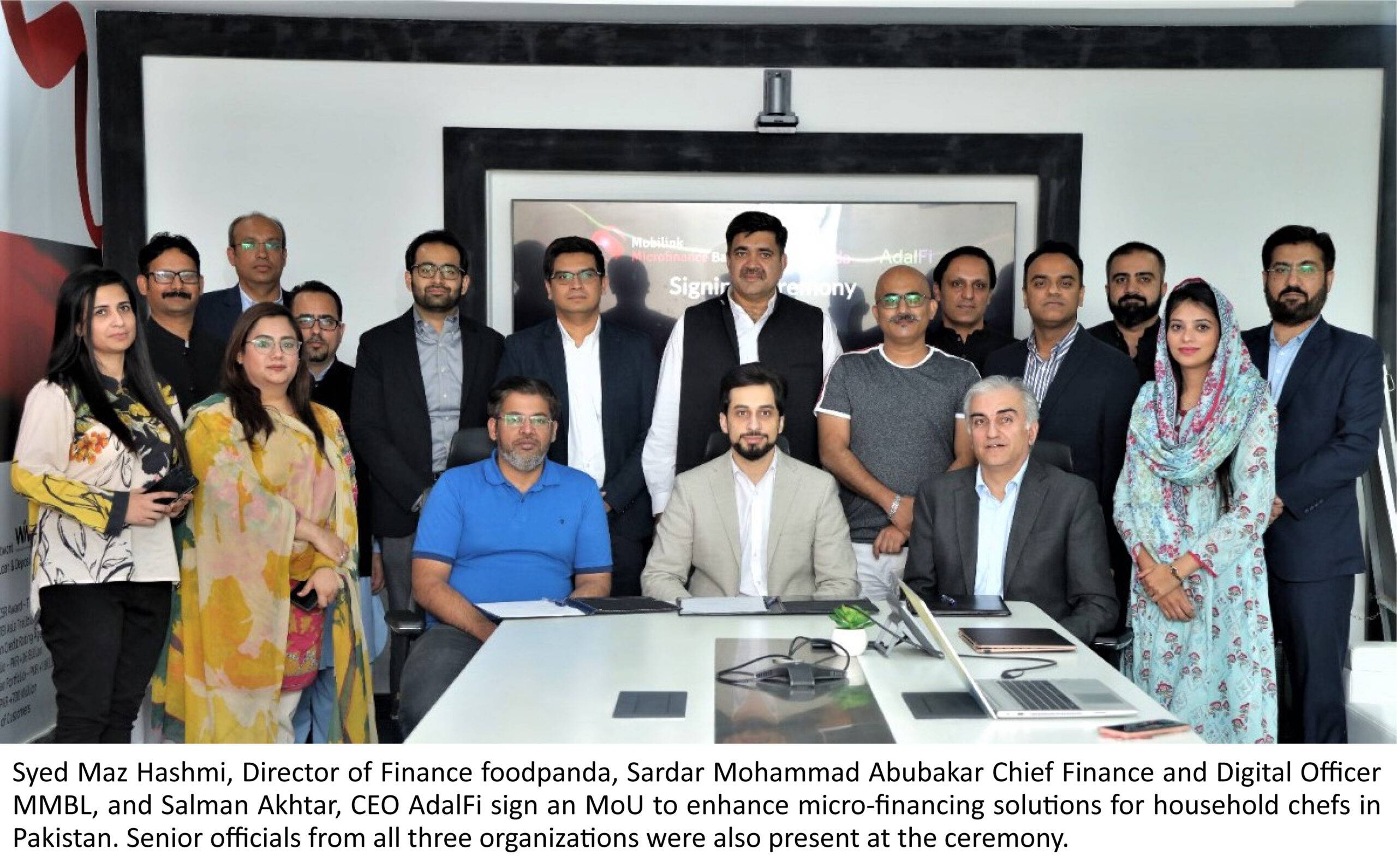 MMBL partners with foodpanda and AdalFi to offer inclusive financial services to HomeChefs