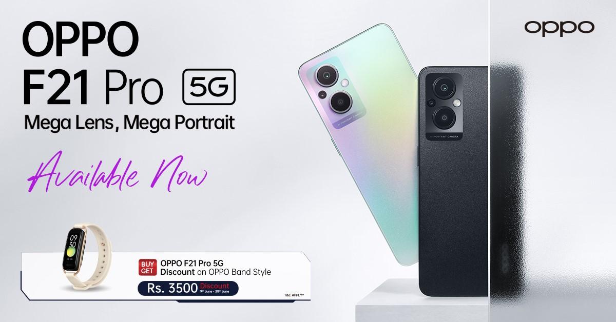 OPPO F21 Pro 5G achieves new highs of anticipation – Goes on Sale in Pakistan