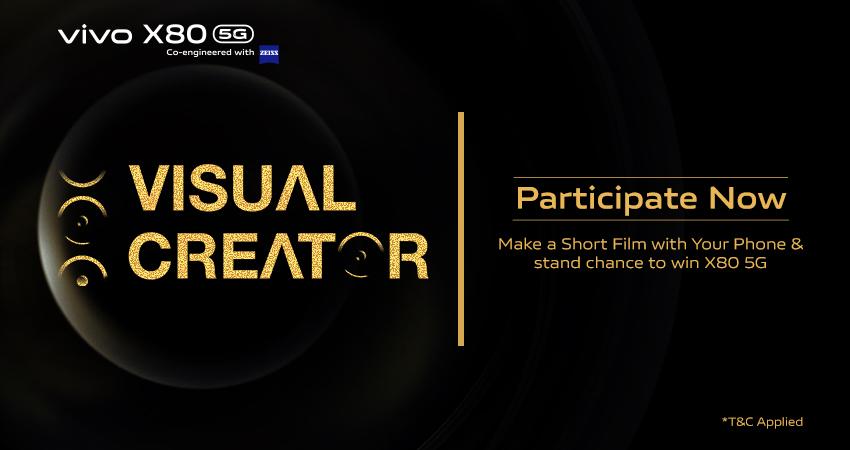 vivo Visual Creator Contest Announced in Pakistan — A Chance to Win vivo X80 and Exciting Awards
