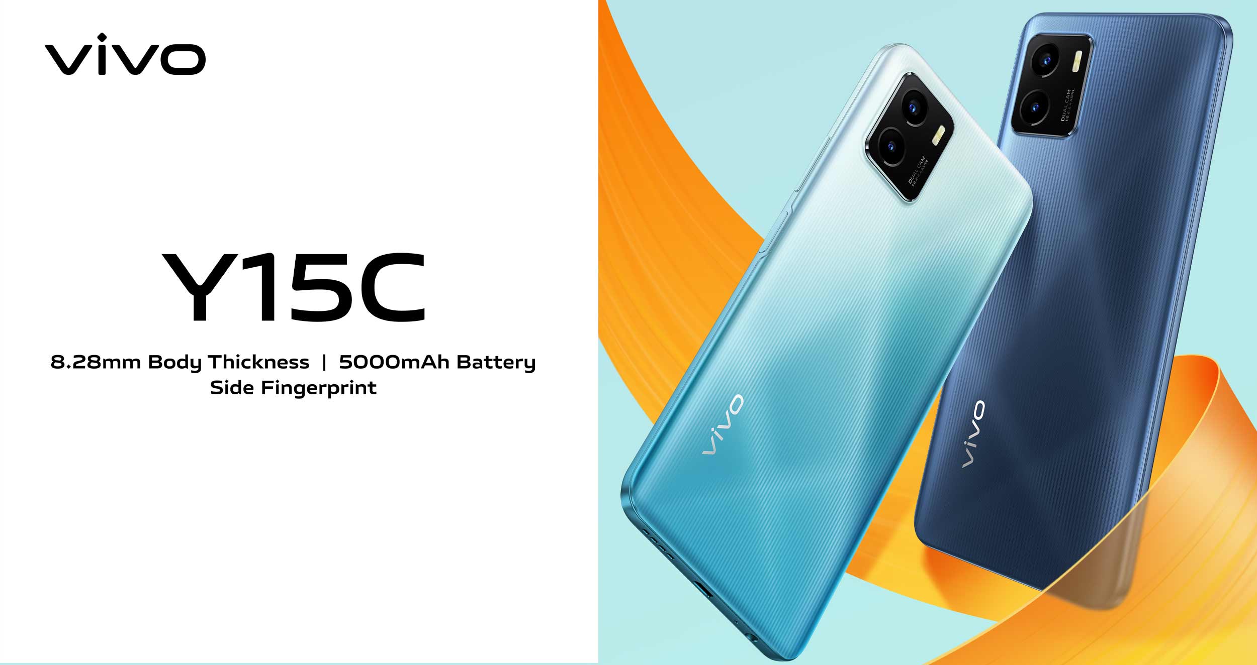 vivo Y15C Debuts in Pakistan —FeaturingAstounding Design, Massive 5000mAh Battery, and Side-Mounted Fingerprint Scanner