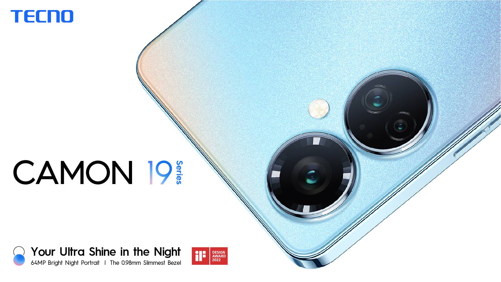 TECNO Launched Camon 19 Pro in Pakistan with 64MP Bright Night Portrait camera with RGBW