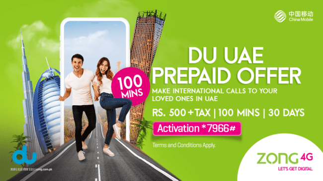 ZONG-4G-Launches-Exciting-IDD-Monthly-Offer-for-UAE
