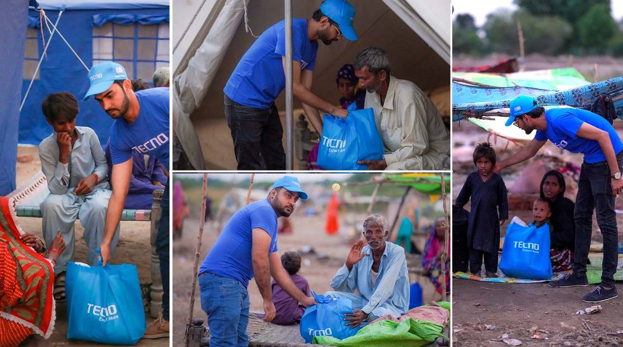 TECNO Mobile donates tons of food supplies to flood victims under the
