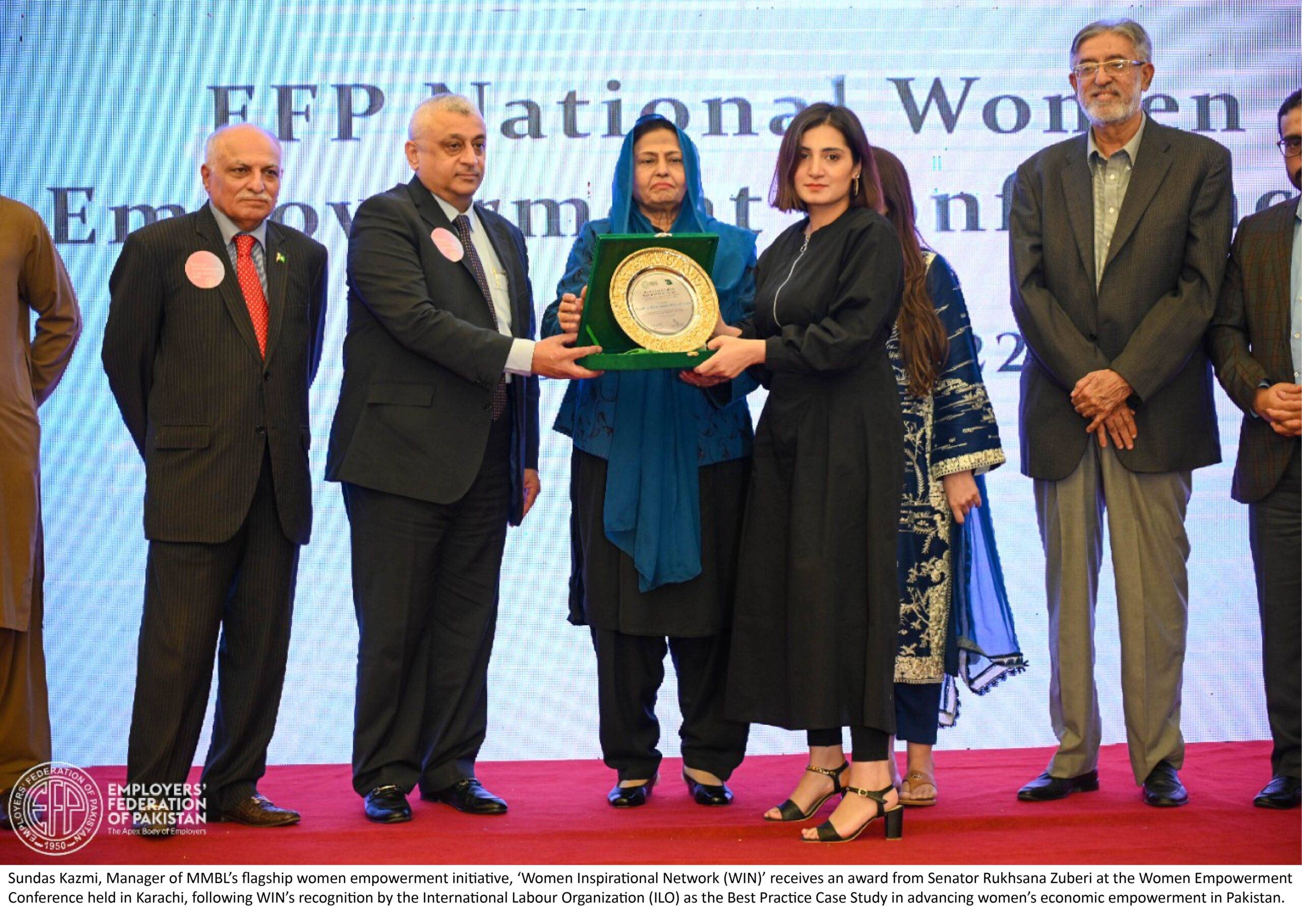 ILO recognizes MMBL’s WIN program as a Best Practice Case Study in Gender Equality and Women Empowerment