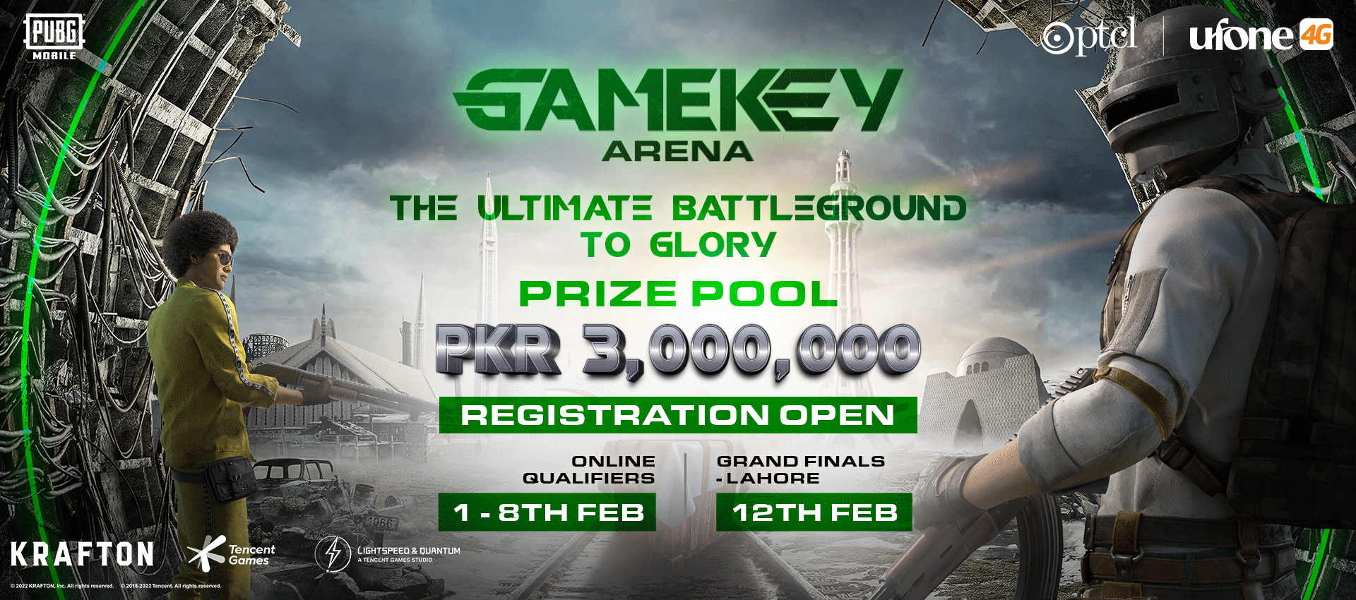 Gamers gear up! As PTCL Group brings the biggest E-Sports gaming competition – ‘GameKey Arena’