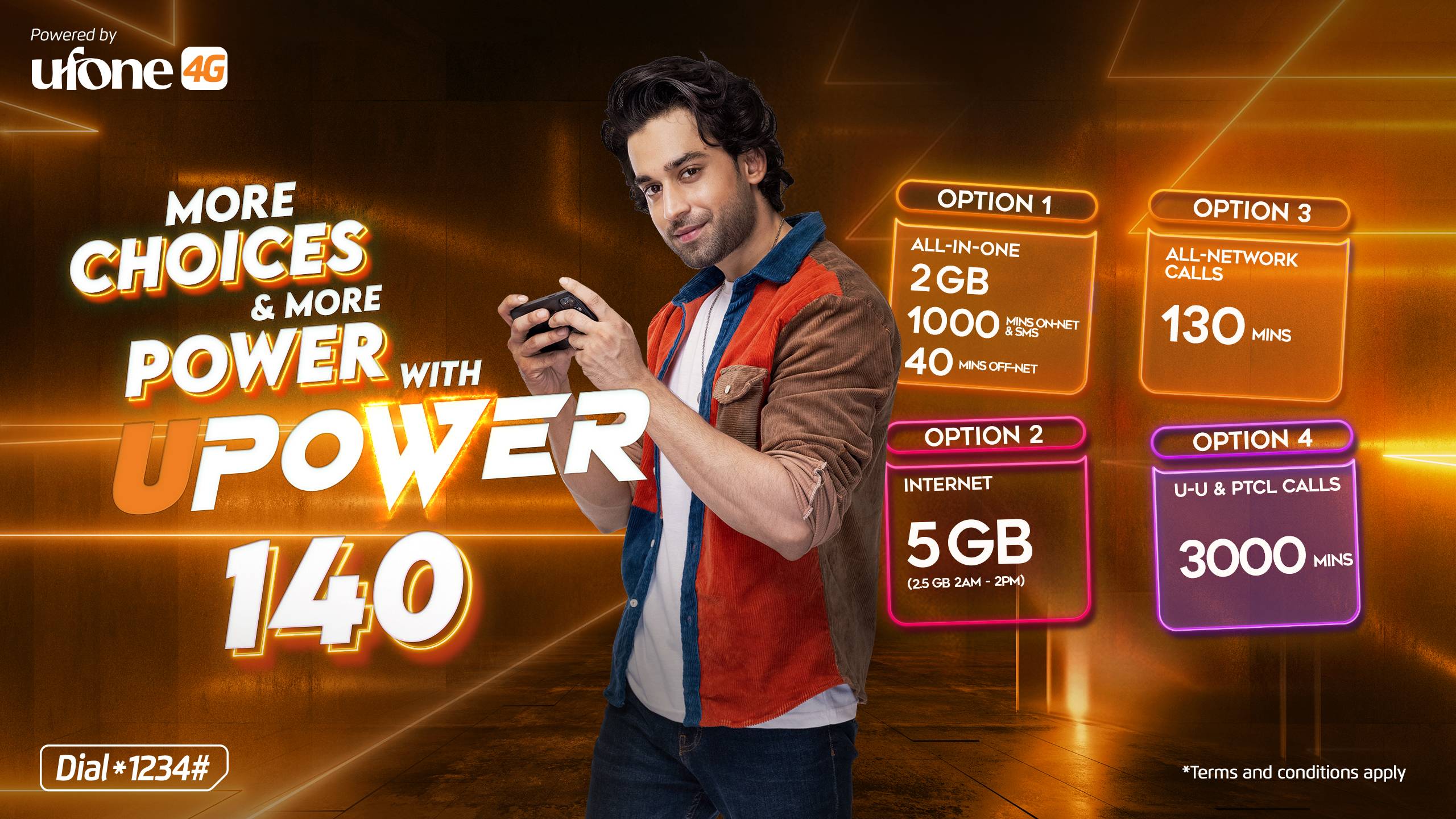 Ufone 4G expandsits bundleportfolio by launching ‘UPower140’