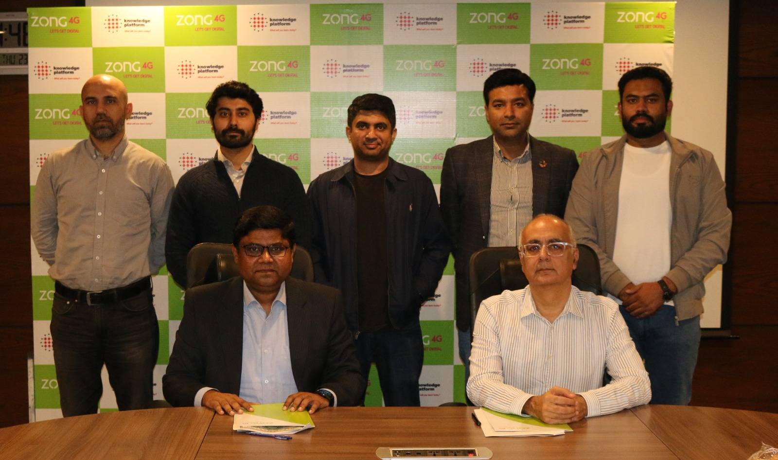 Zong 4G signs an MoU with “Knowledge Platform” for a state-of-the-art Learning Management System