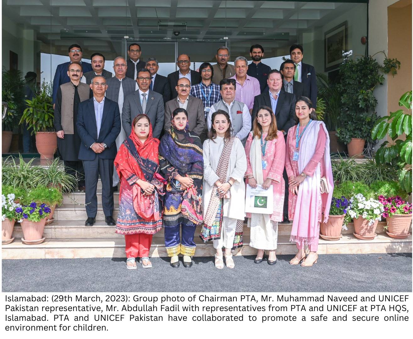 PTA & UNICEF Pakistan Collaboration on Child Online Protection