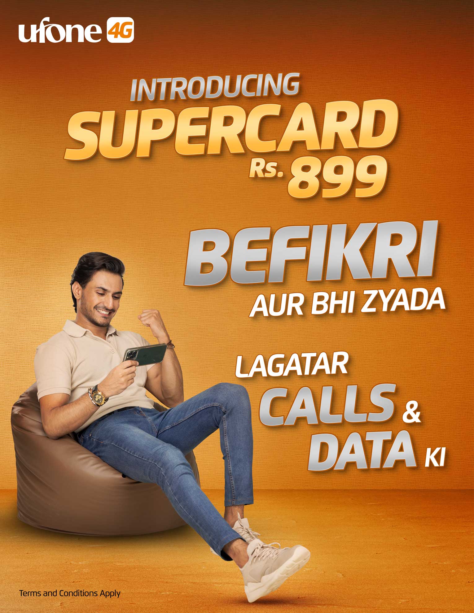 Ufone 4G launches Super Card 899 for Nonstop Connectivity and Unlimited Calls
