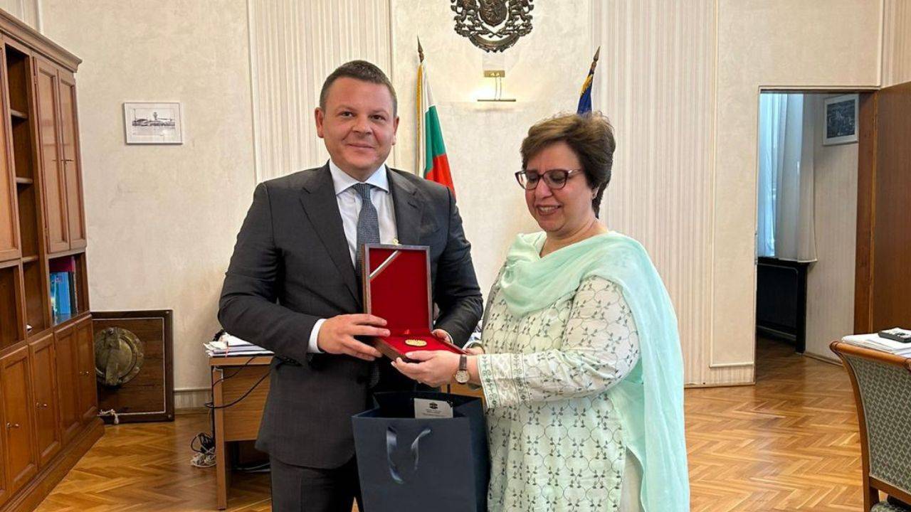 The signing of MoU on Maritime Cooperation between Pakistan and Bulgaria