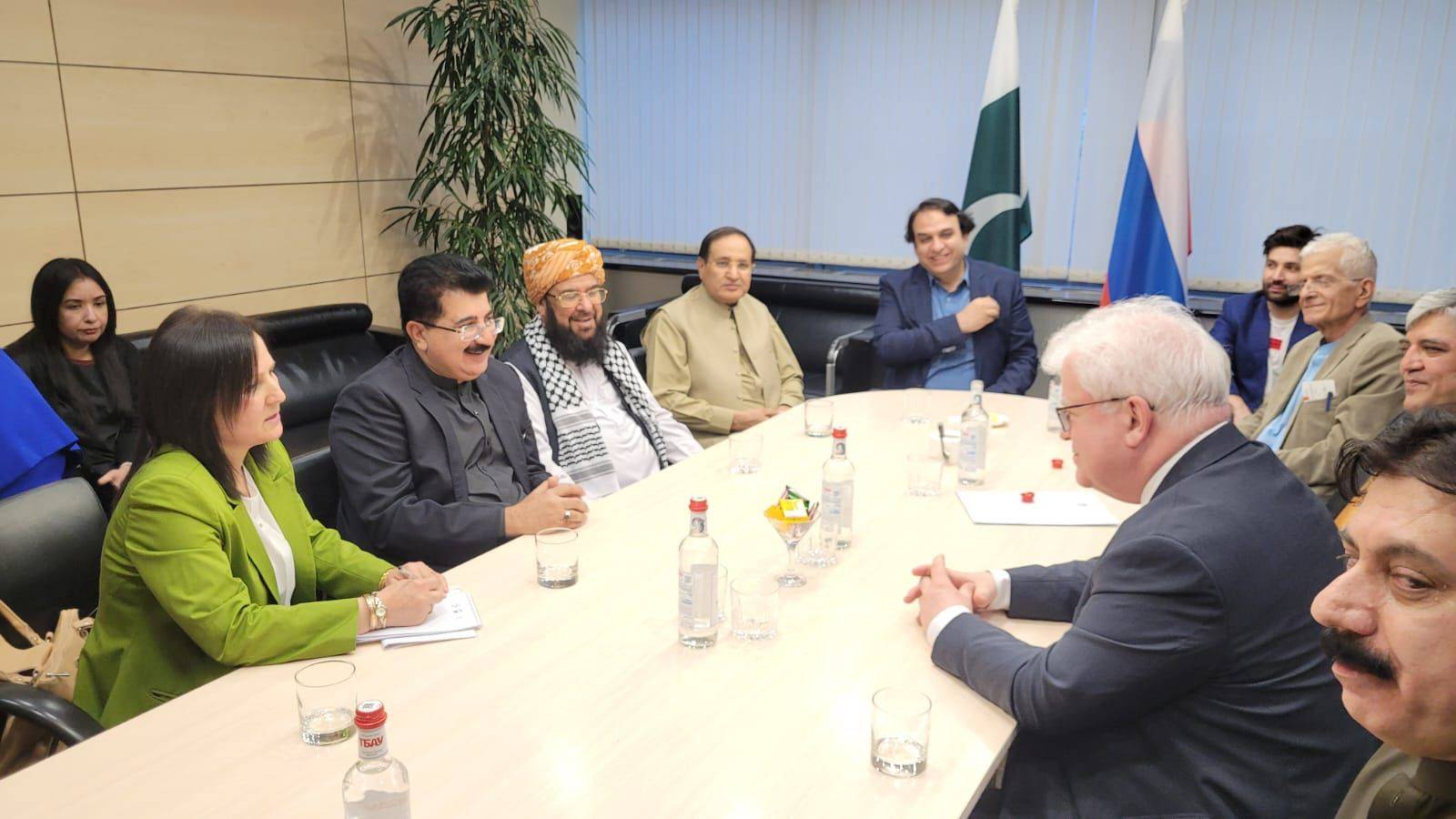 Chairman Senate of Pakistan, Muhammad Sadiq Sanjrani, Embarks on a Diplomatic Visit to Russia