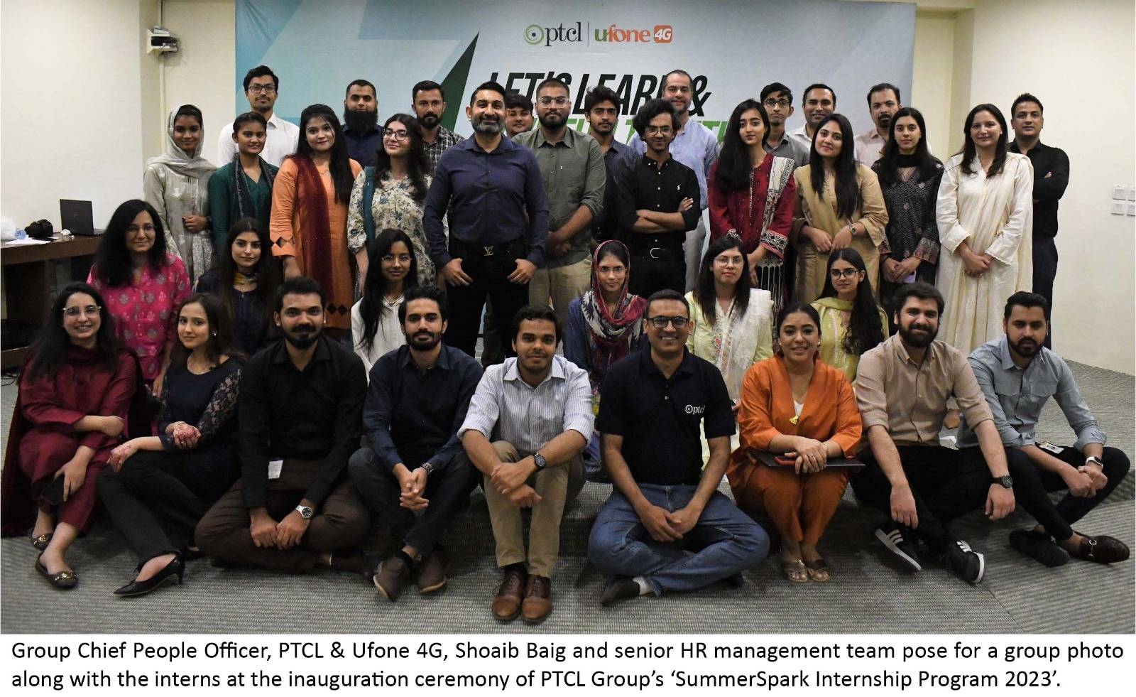 PTCL Group’s SummerSpark Internship Program 2023 set to ignite careers of young graduates