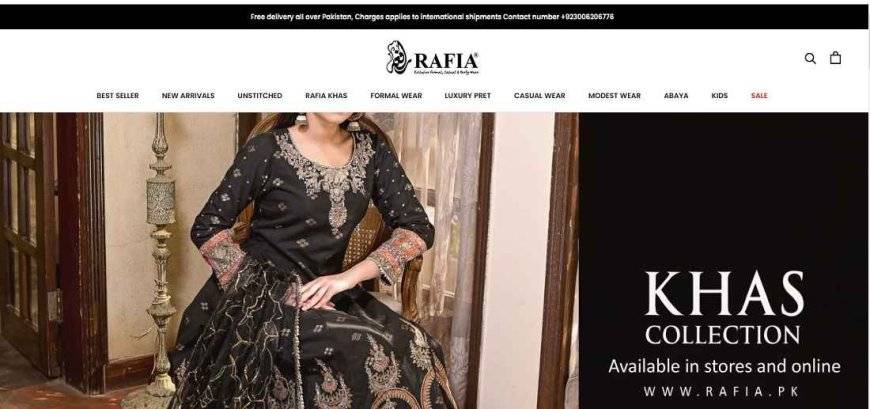 Elevate Your Style with Up to 40% Off on Rafia Designer Wear’s Collection in Pakistan”